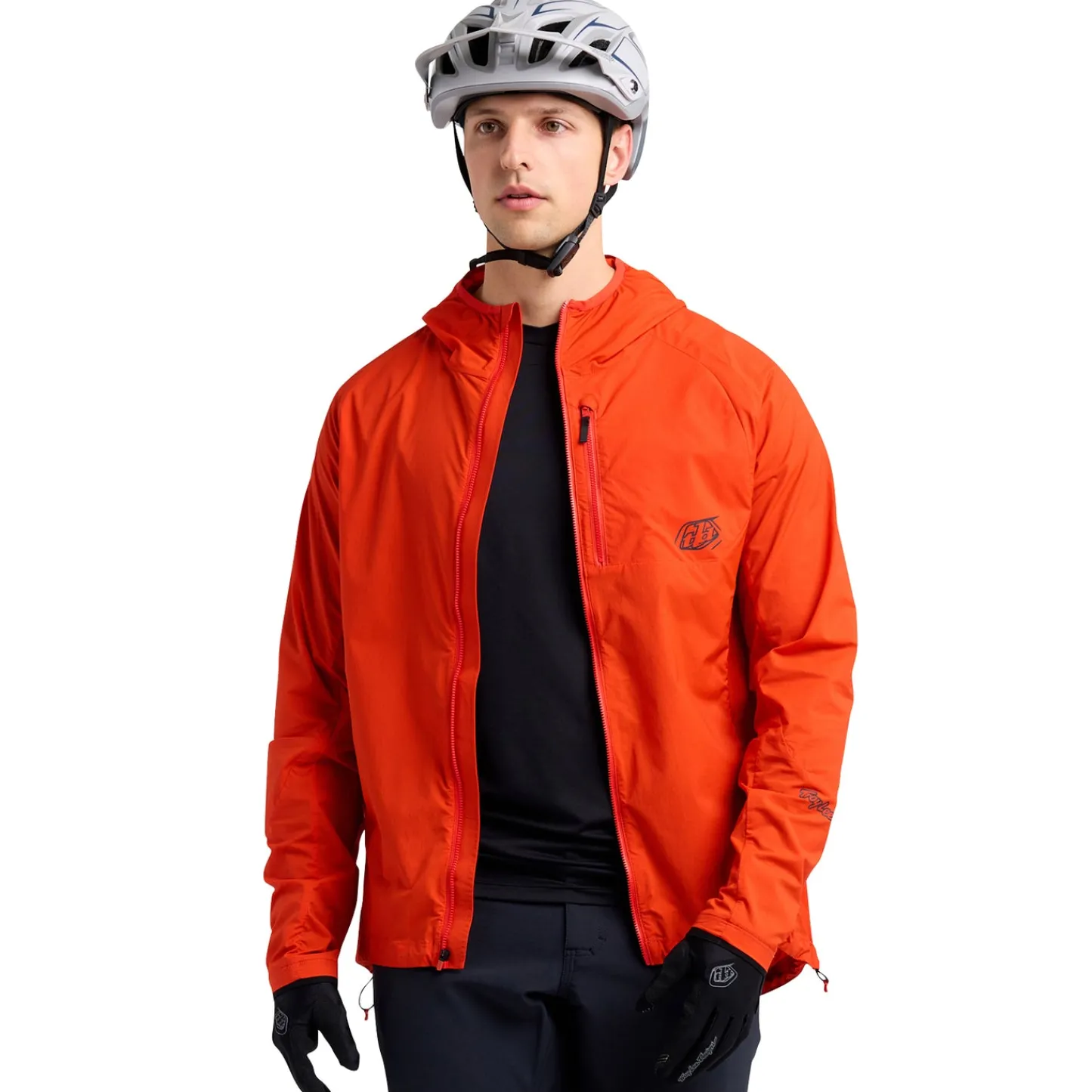 Troy Lee Designs Drift^Drift Windbreaker Mono Fire Orange