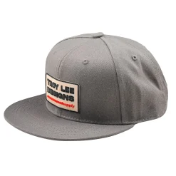 Troy Lee Designs Hats^Flat Bill Snapback Factory Smoke Blue