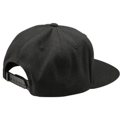 Troy Lee Designs Hats^Flat Bill Snapback Scholar Black
