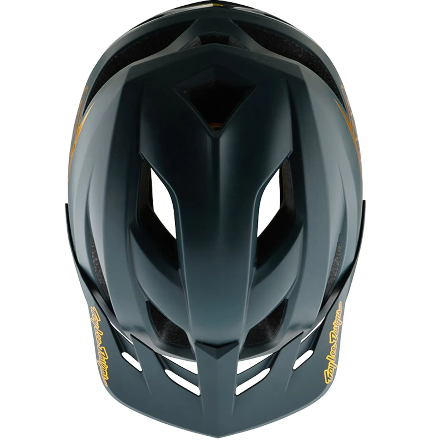 Troy Lee Designs Helmets|Flowline^Flowline Helmet Point Gray / Gold