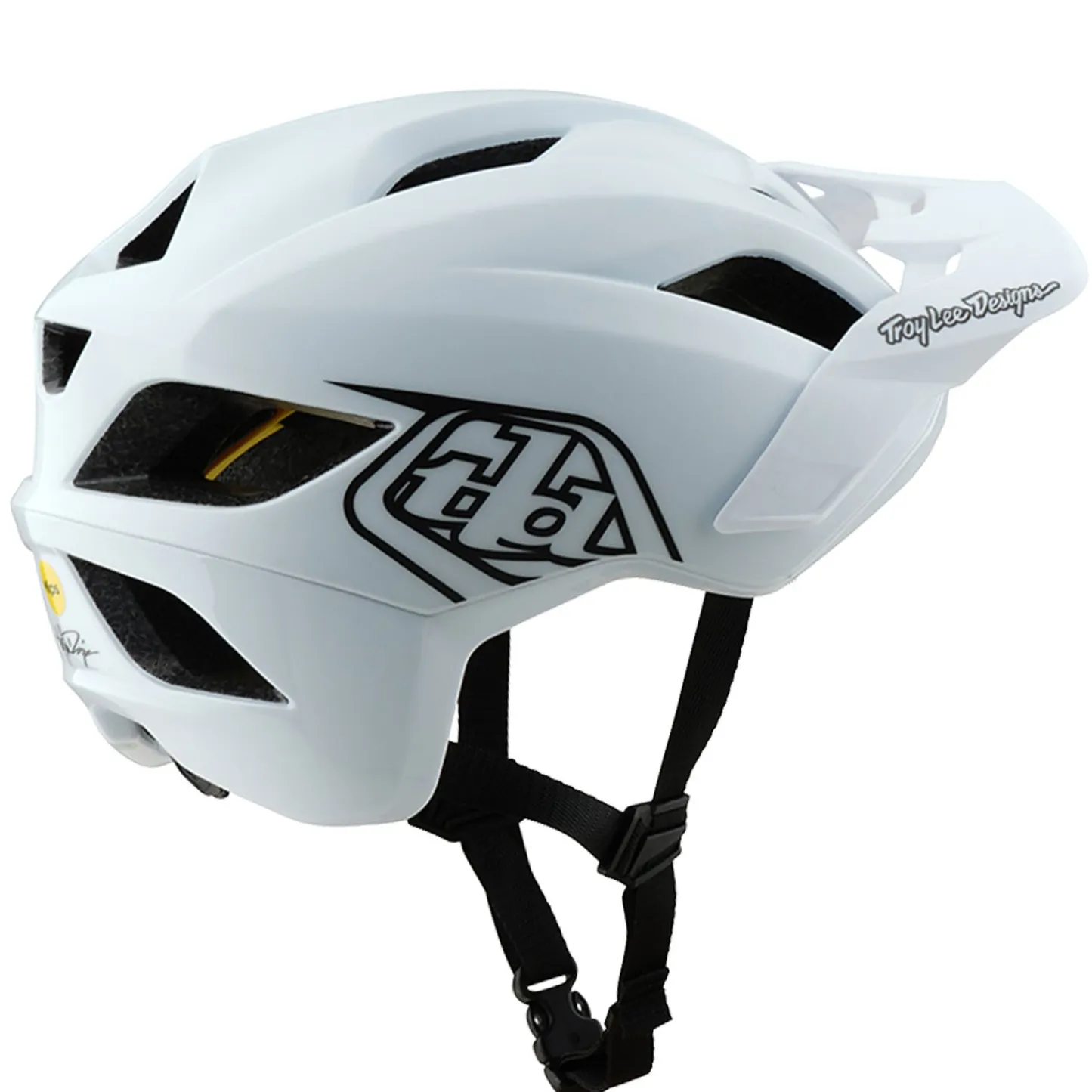 Troy Lee Designs Helmets|Flowline^Flowline Helmet Point White / Black