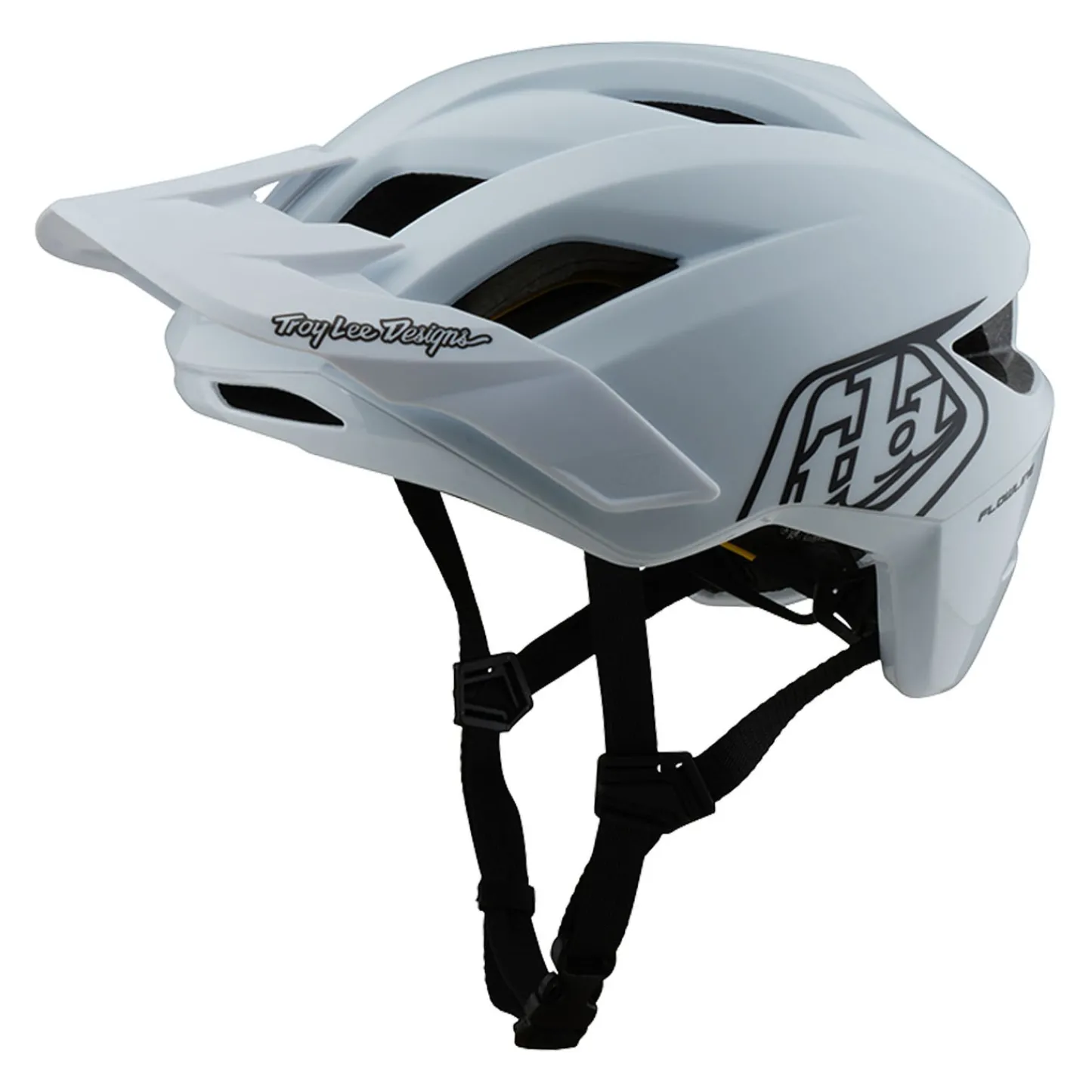 Troy Lee Designs Helmets|Flowline^Flowline Helmet Point White / Black