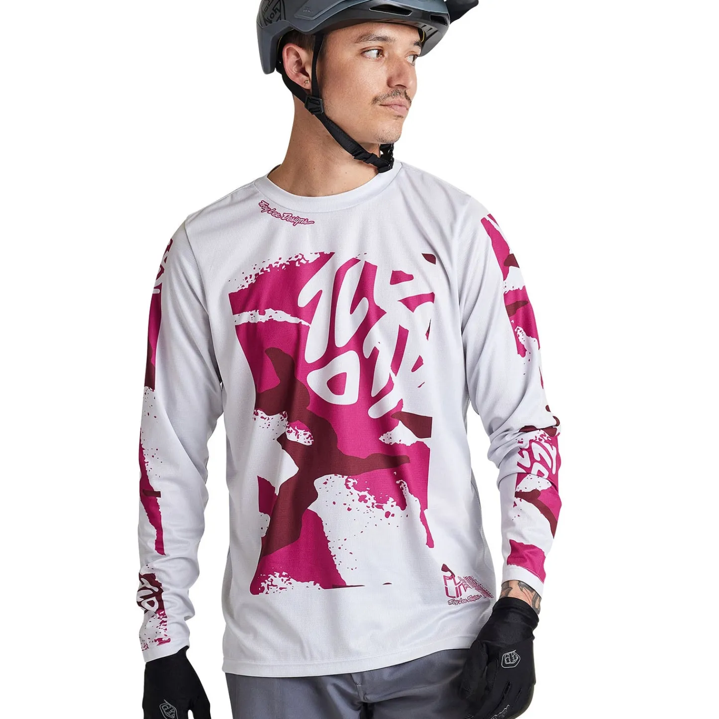 Troy Lee Designs Flowline|Jerseys^Flowline LS Jersey Confined Mist
