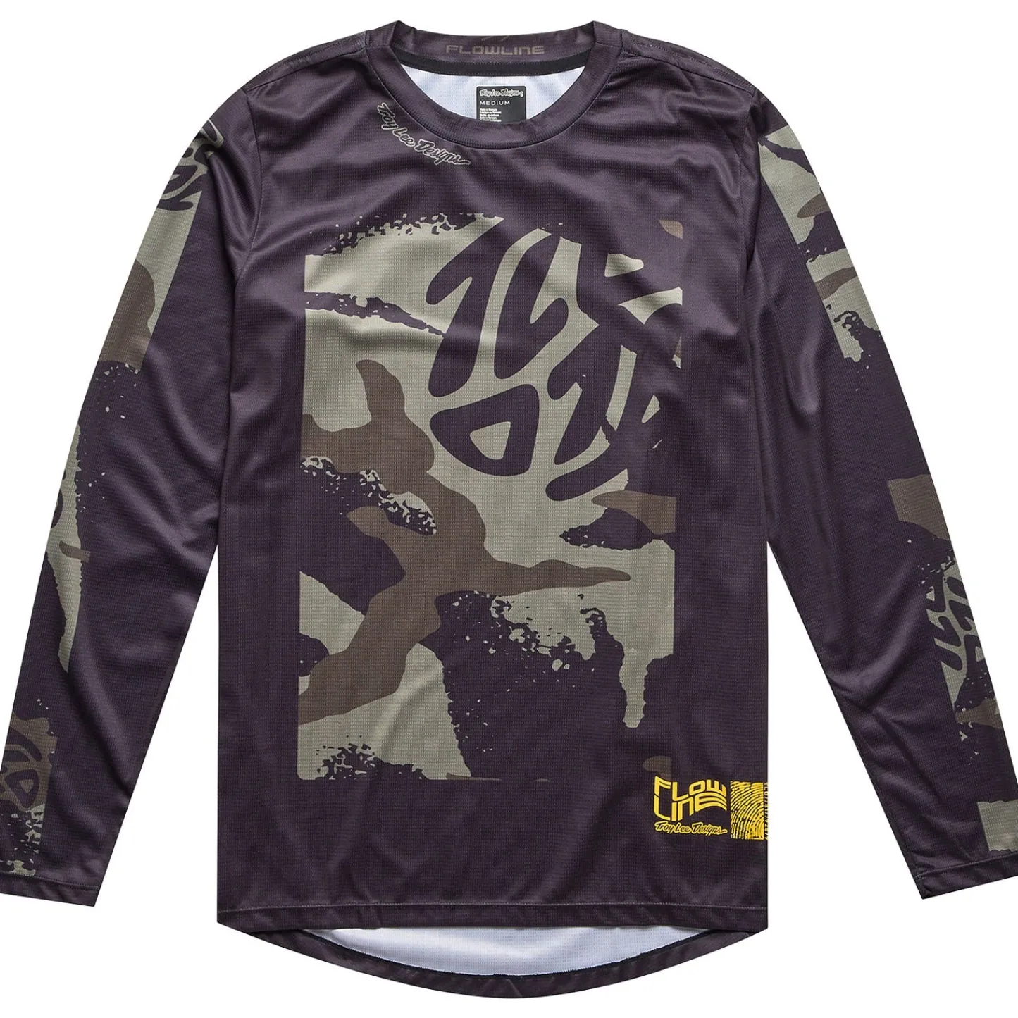 Troy Lee Designs Flowline|Jerseys^Flowline LS Jersey Confined Black