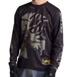 Troy Lee Designs Flowline|Jerseys^Flowline LS Jersey Confined Black