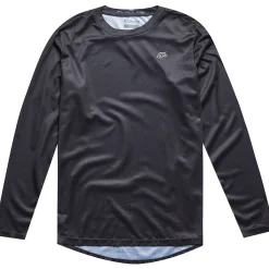 Troy Lee Designs Flowline|Trail^Flowline LS Jersey Solid Black