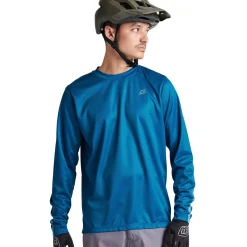 Troy Lee Designs Flowline|Jerseys^Flowline LS Jersey Solid Slate Blue