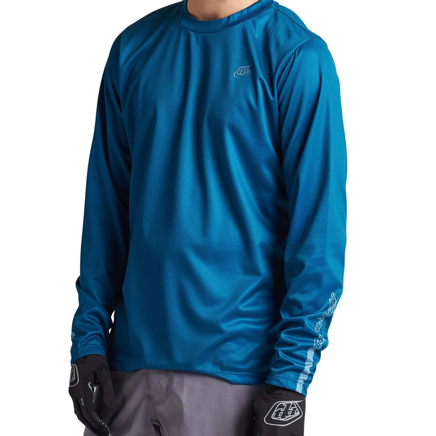 Troy Lee Designs Flowline|Jerseys^Flowline LS Jersey Solid Slate Blue