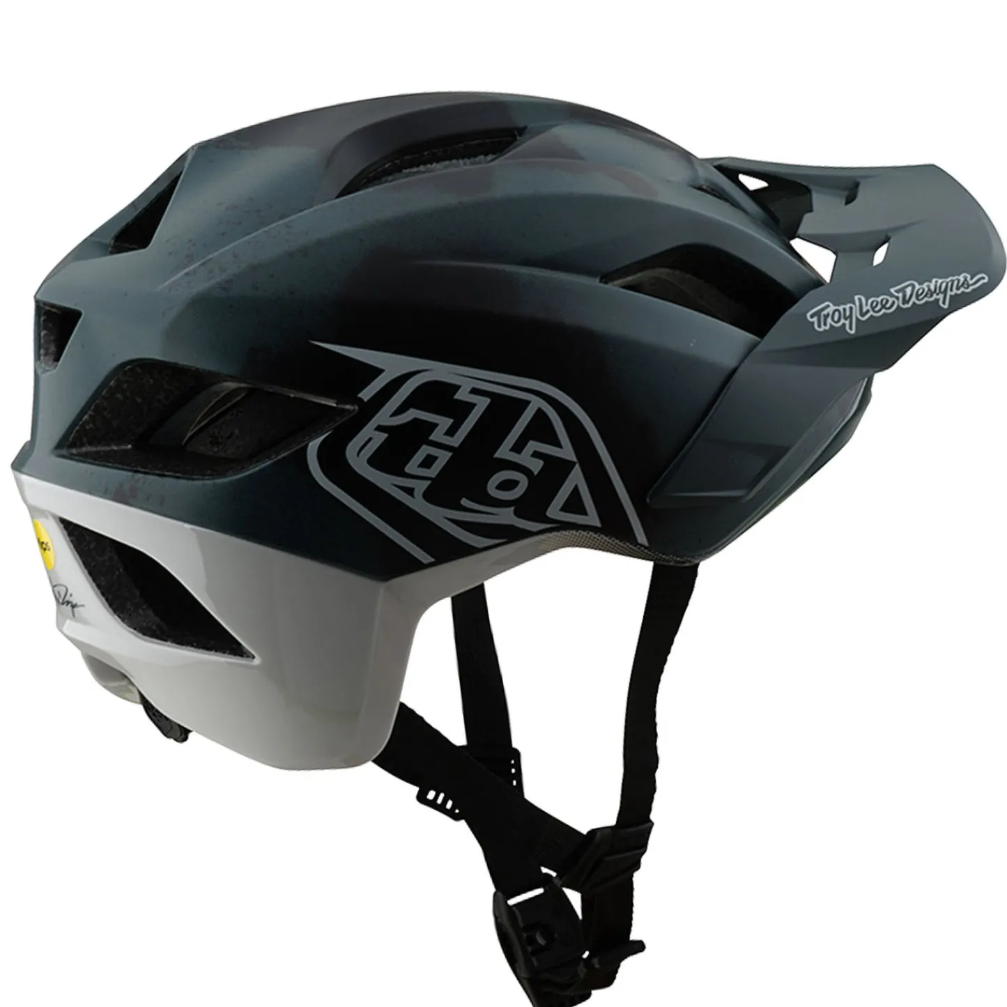Troy Lee Designs Helmets|Flowline Se^Flowline SE Helmet Badge Camo Gray