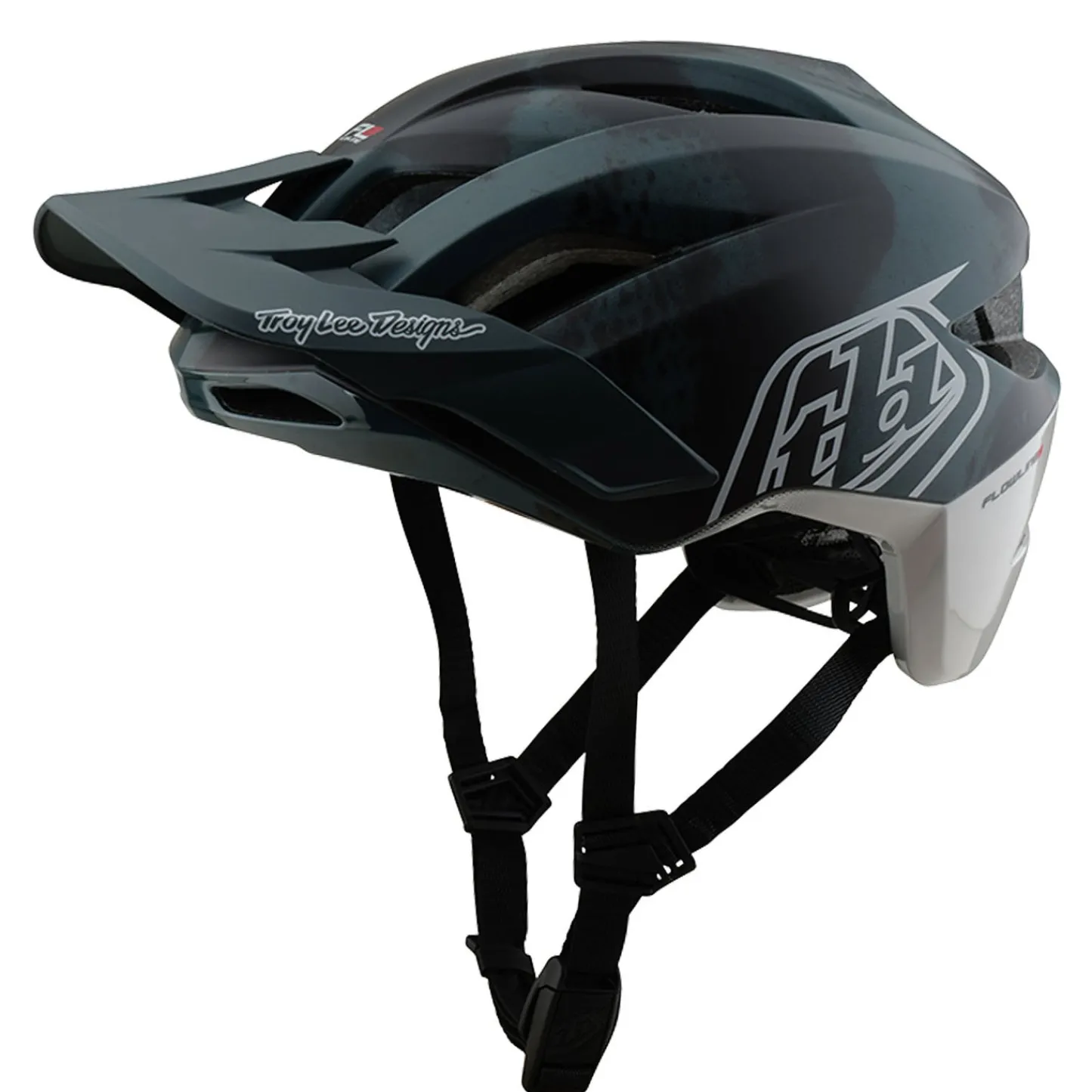 Troy Lee Designs Helmets|Flowline Se^Flowline SE Helmet Badge Camo Gray
