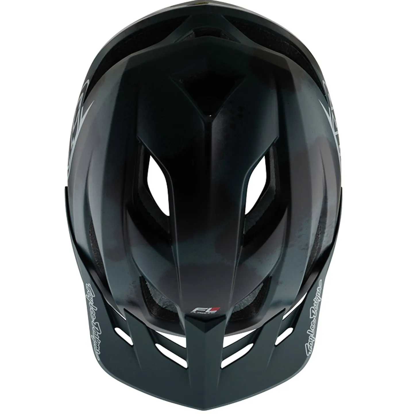 Troy Lee Designs Helmets|Flowline Se^Flowline SE Helmet Badge Camo Gray