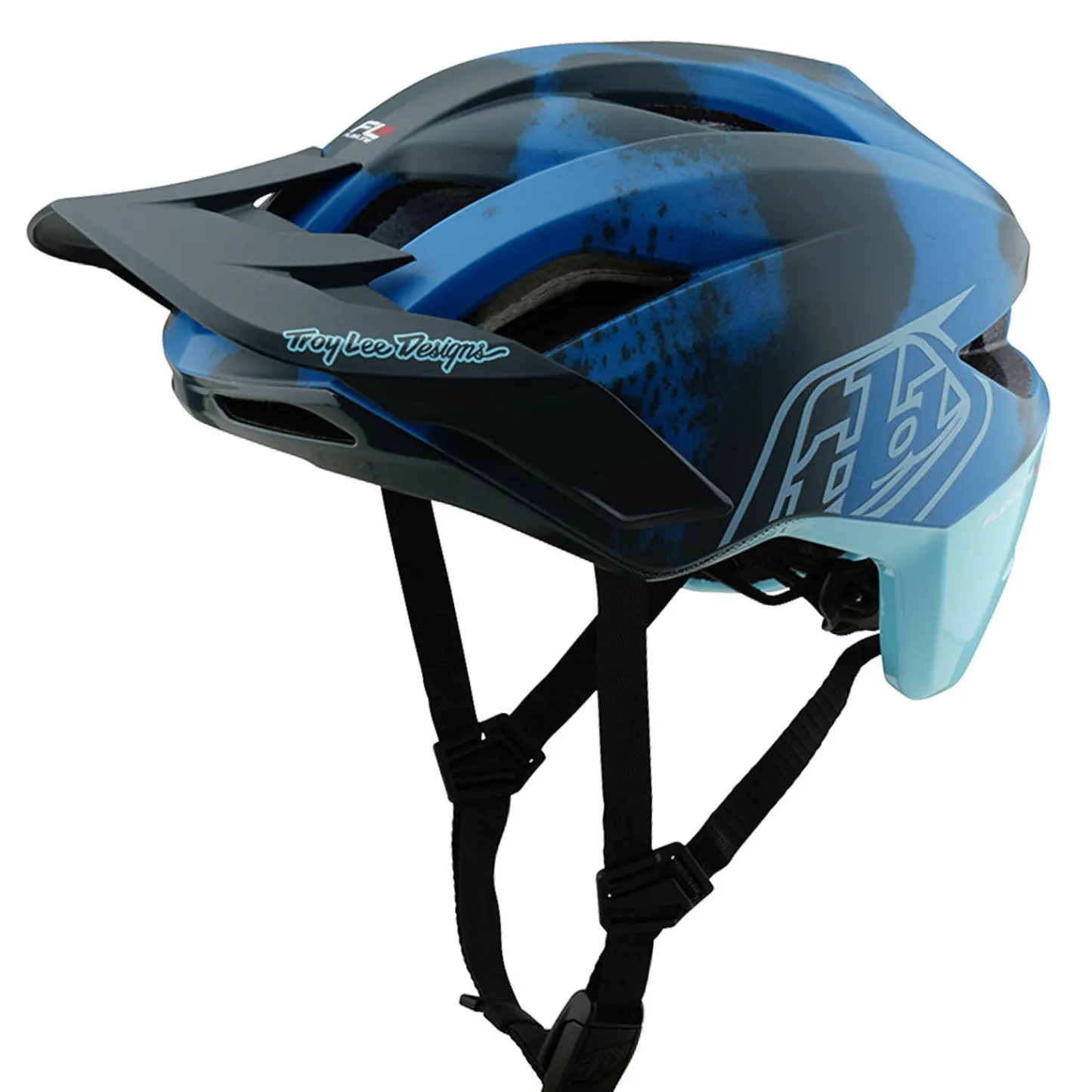 Troy Lee Designs Helmets|Flowline Se^Flowline SE Helmet Badge Camo Blue