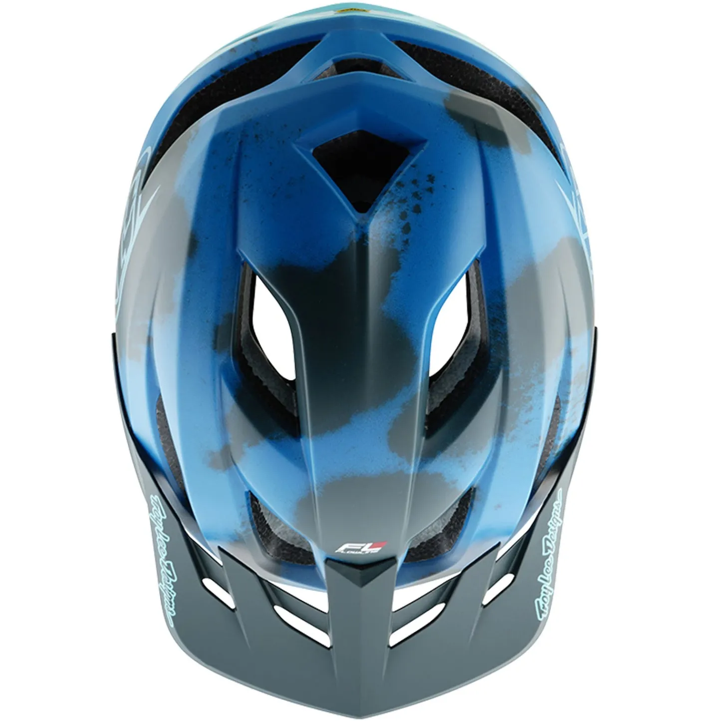 Troy Lee Designs Helmets|Flowline Se^Flowline SE Helmet Badge Camo Blue
