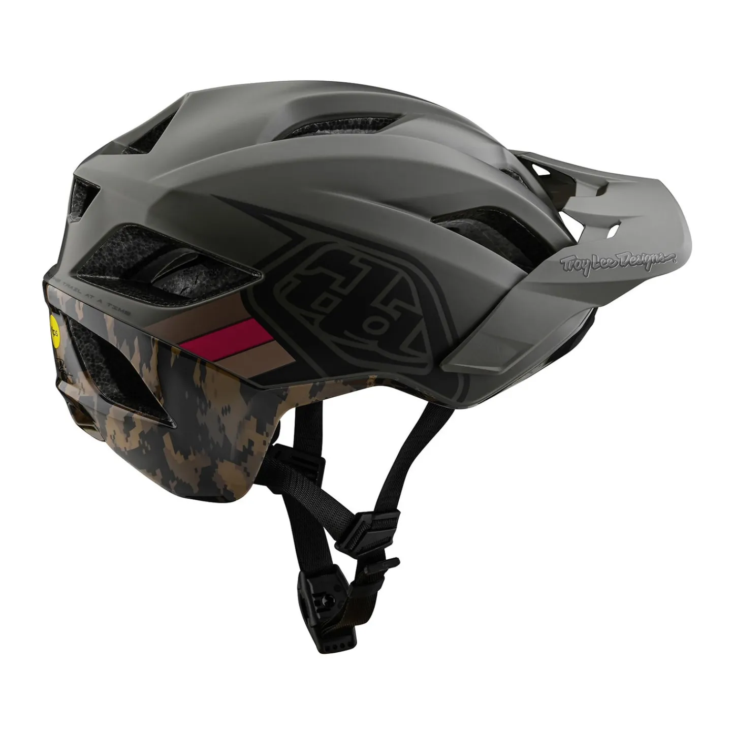 Women Troy Lee Designs Helmets|Flowline Se^Flowline SE Helmet Badge Tarmac / Oak