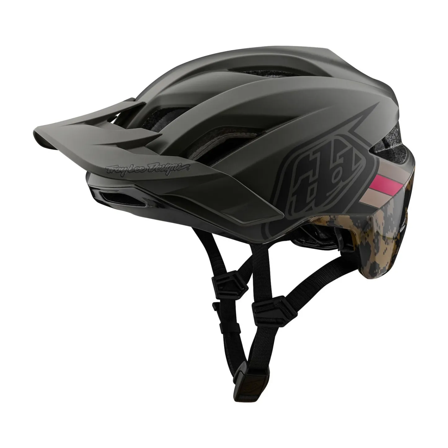 Women Troy Lee Designs Helmets|Flowline Se^Flowline SE Helmet Badge Tarmac / Oak