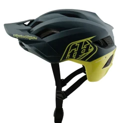 Troy Lee Designs Helmets|Flowline Se^Flowline SE Helmet Badge Gray / Glo Yellow