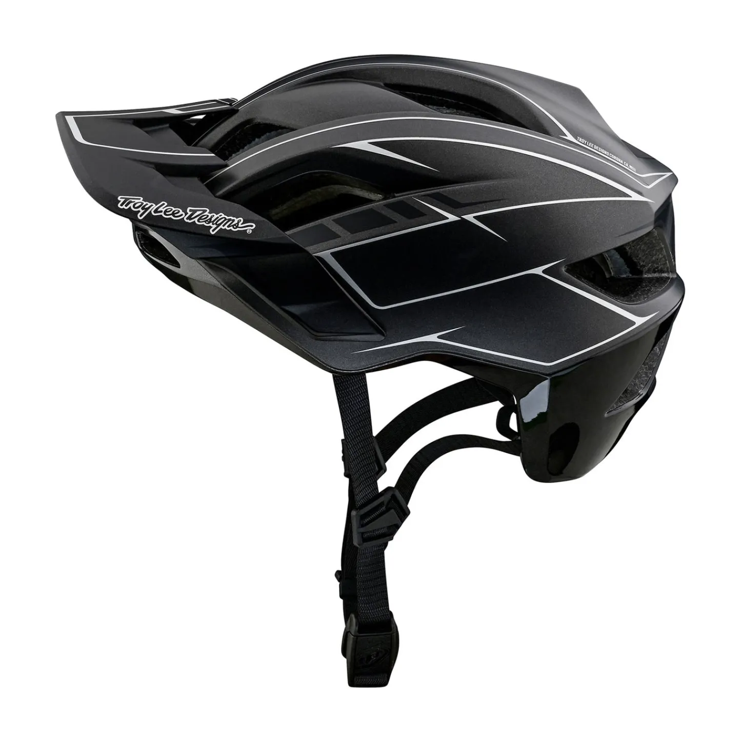 Women Troy Lee Designs Helmets|Flowline Se^Flowline SE Helmet Pinstripe Charcoal / Black