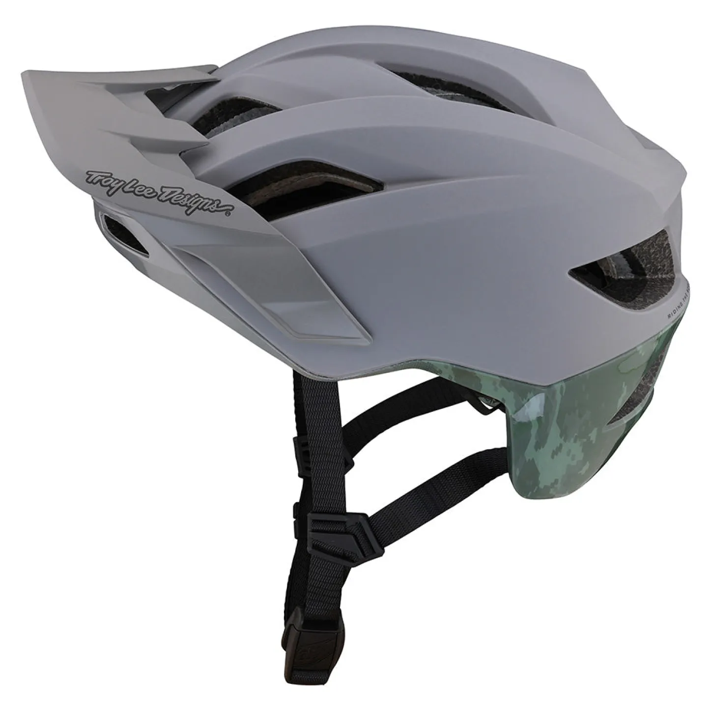 Women Troy Lee Designs Helmets|Flowline Se^Flowline SE Helmet Radian Camo Gray / Army Green