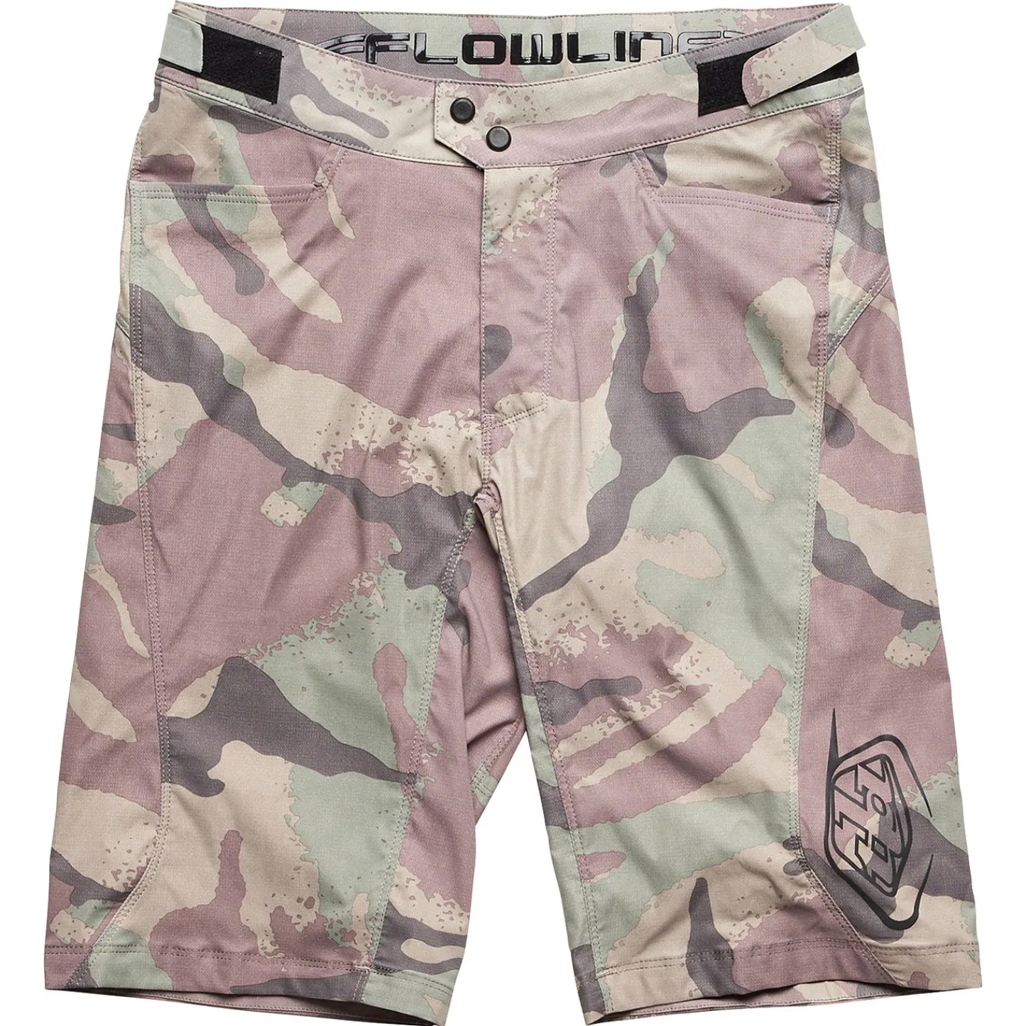 Troy Lee Designs Flowline|Trail^Flowline Short W/Liner Camo Woodland