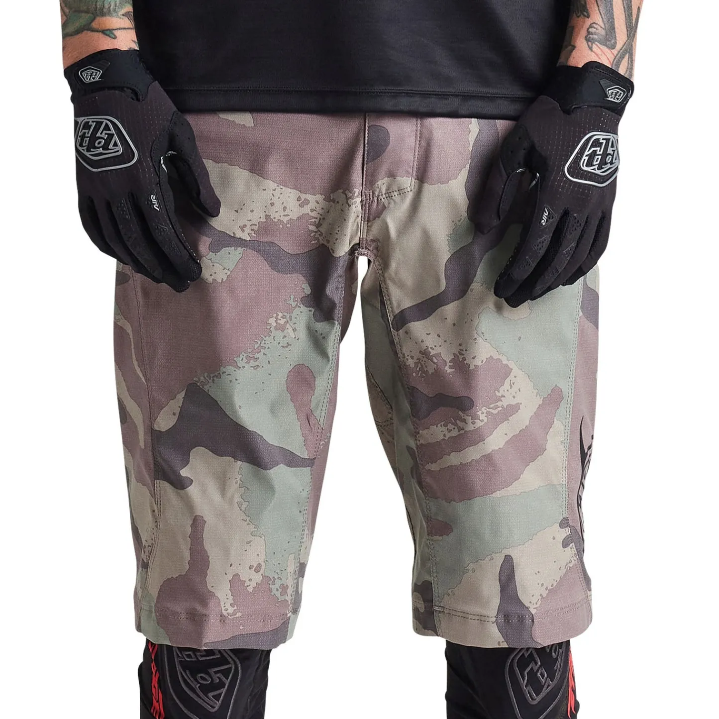 Troy Lee Designs Flowline|Trail^Flowline Short W/Liner Camo Woodland
