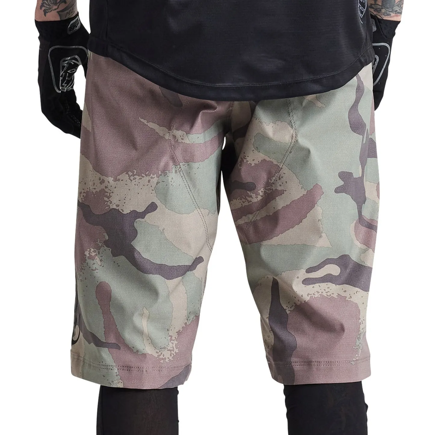 Troy Lee Designs Flowline|Trail^Flowline Short W/Liner Camo Woodland