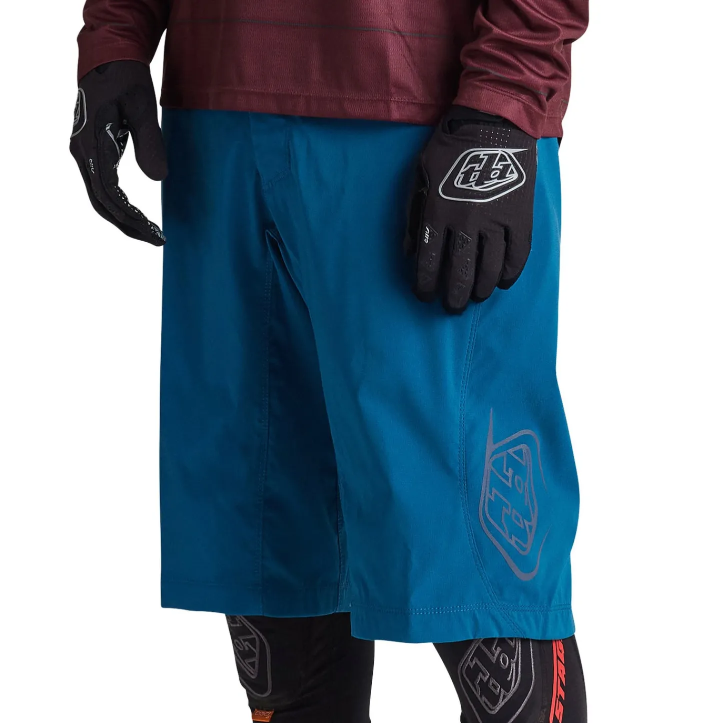 Troy Lee Designs Flowline|Trail^Flowline Short W/Liner Solid Slate Blue