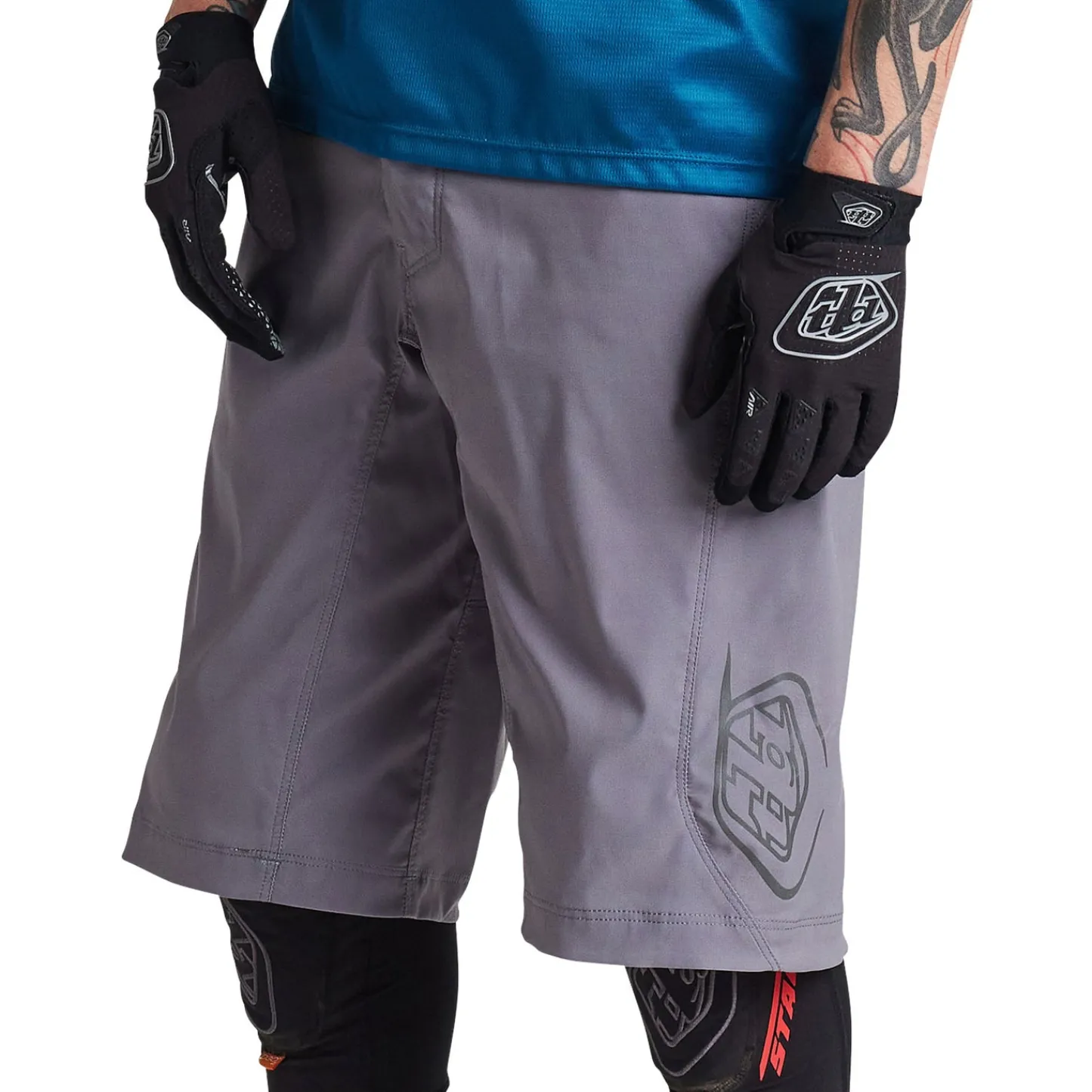 Troy Lee Designs Flowline|Trail^Flowline Short W/Liner Solid Charcoal