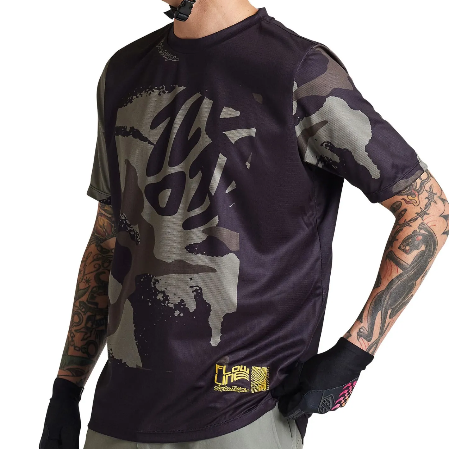 Troy Lee Designs Flowline|Jerseys^Flowline SS Jersey Confined Black