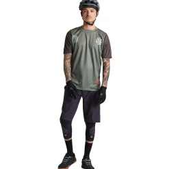 Troy Lee Designs Flowline|Trail^Flowline SS Jersey Flipped Olive
