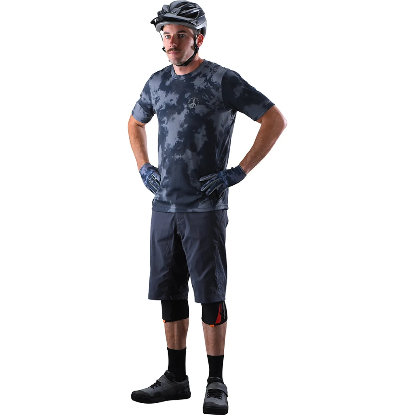 Troy Lee Designs Flowline|Trail^Flowline SS Jersey Plot Charcoal