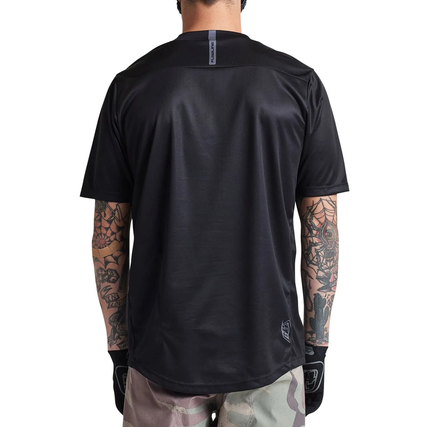 Troy Lee Designs Jerseys|Flowline^Flowline SS Jersey Solid Black