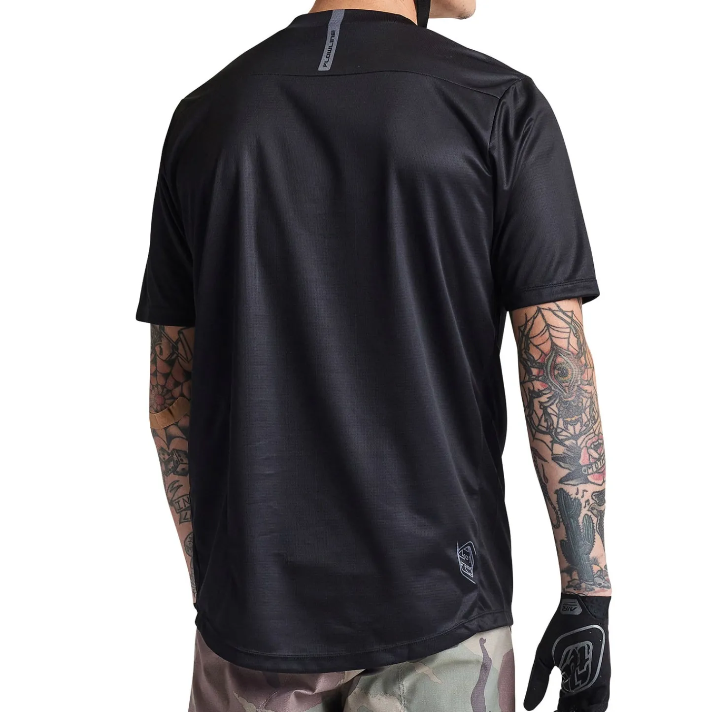 Troy Lee Designs Jerseys|Flowline^Flowline SS Jersey Solid Black