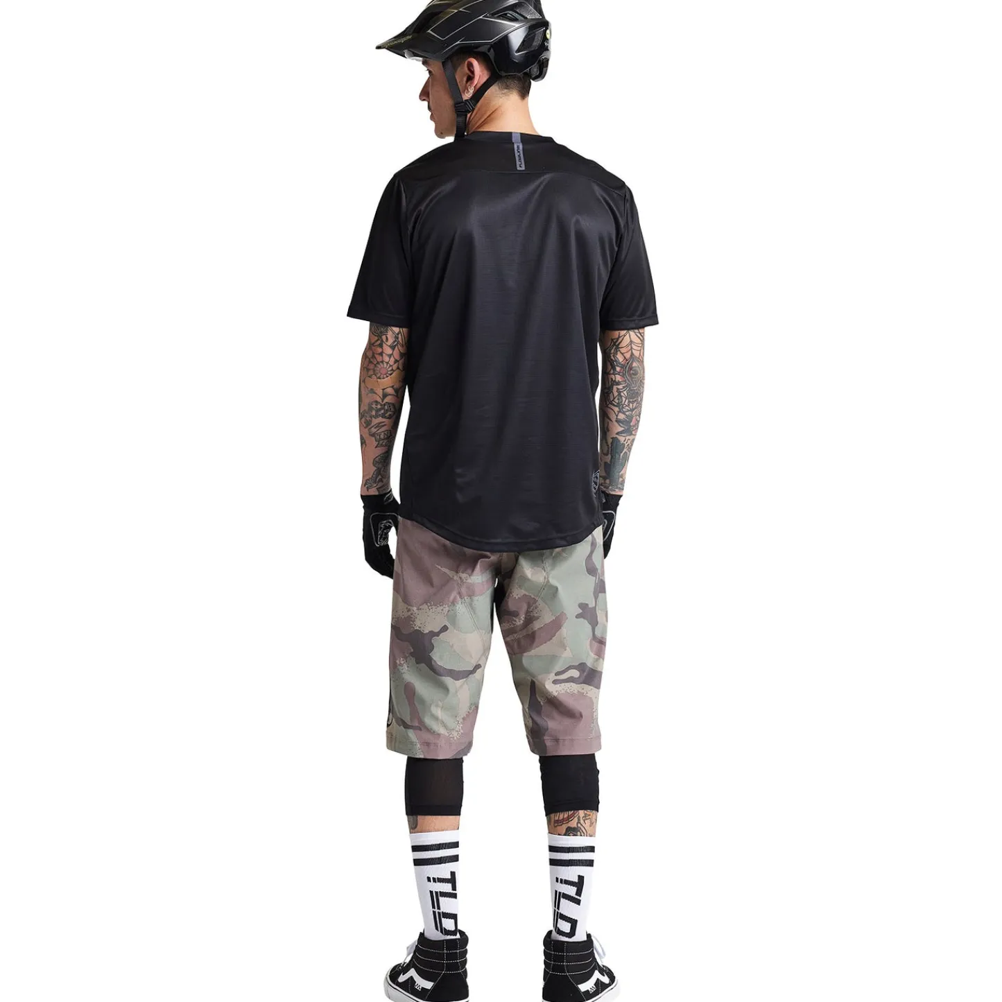 Troy Lee Designs Jerseys|Flowline^Flowline SS Jersey Solid Black