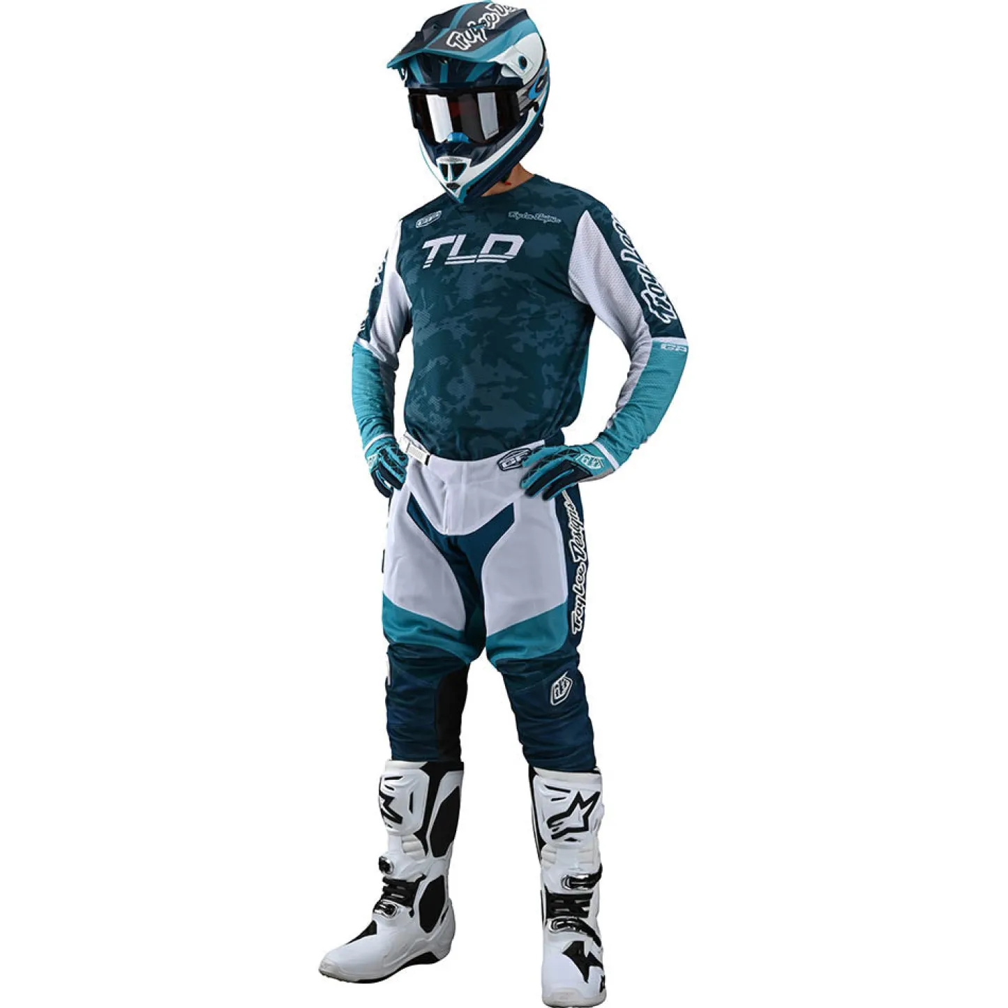 Troy Lee Designs Gp|Off Road^GP Air Pant Veloce Camo Marine
