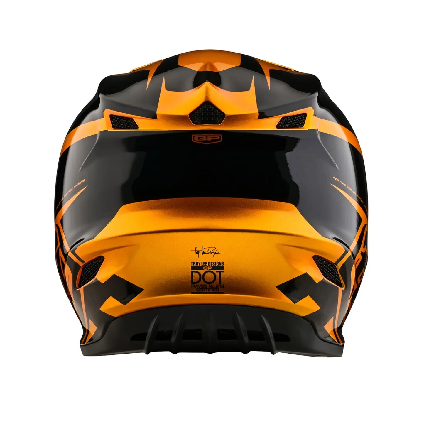 Troy Lee Designs Gp|Off Road^GP Helmet Check Up Gold / Black