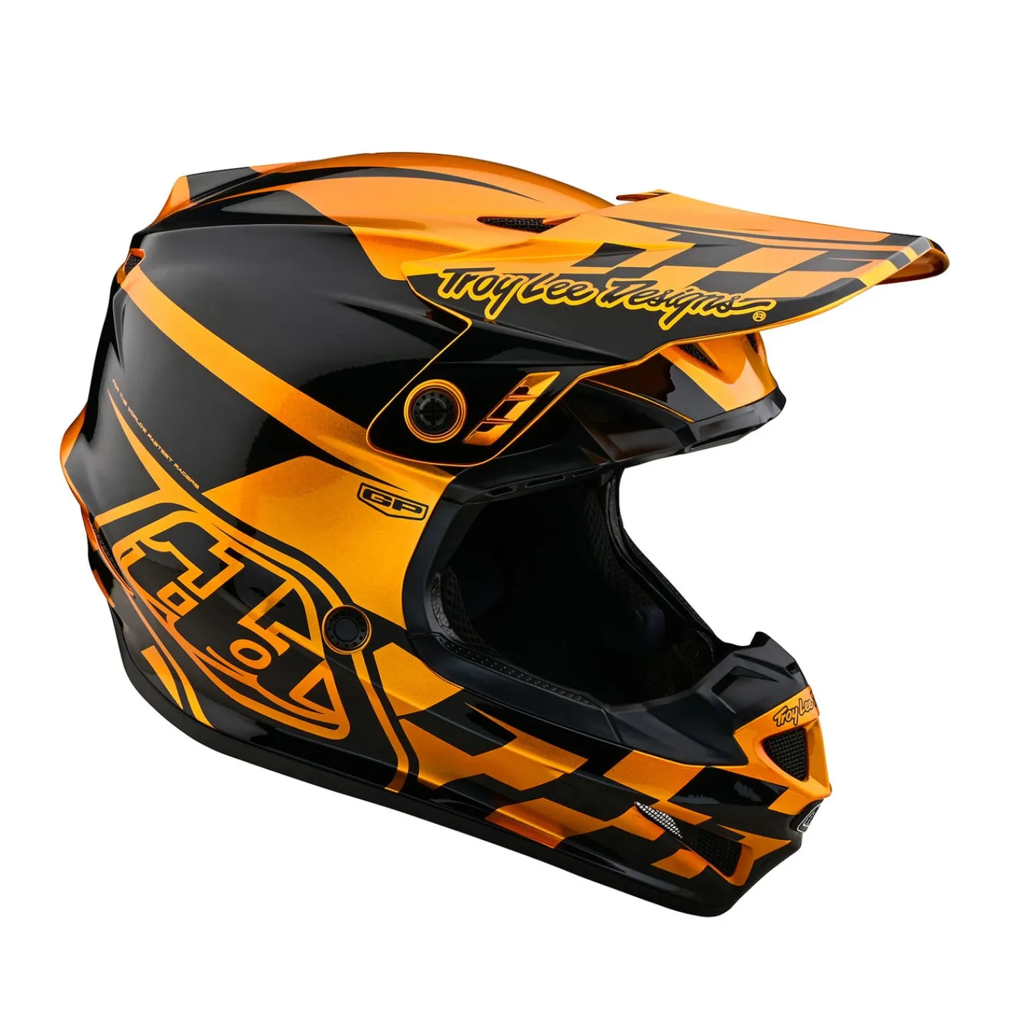 Troy Lee Designs Gp|Off Road^GP Helmet Check Up Gold / Black