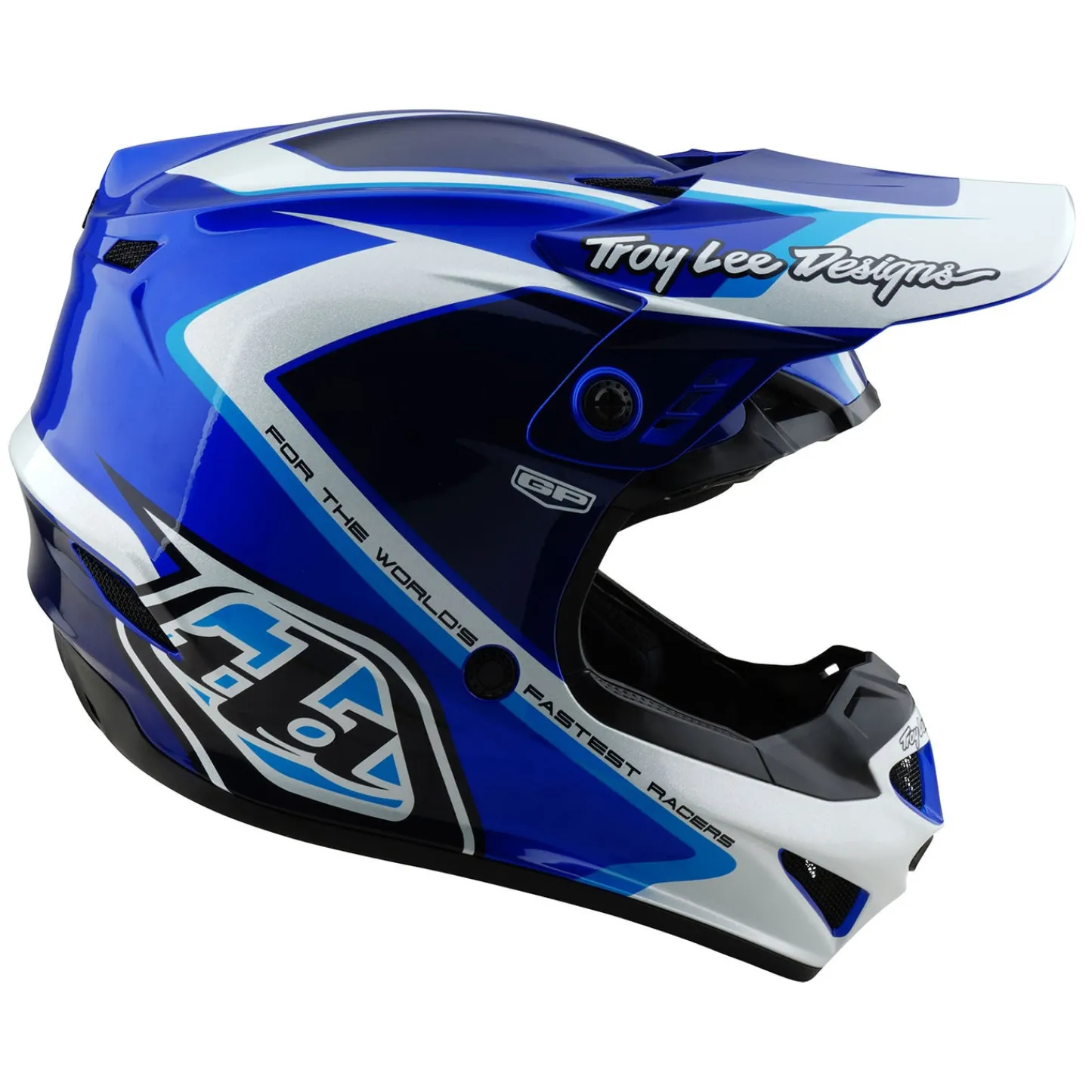 Women Troy Lee Designs Gp|Helmets^GP Helmet Shutter Blue