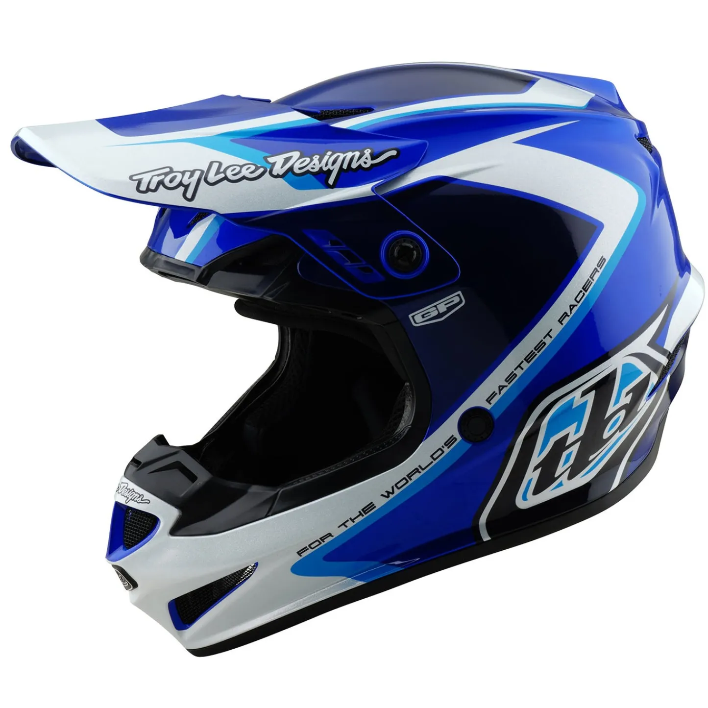 Women Troy Lee Designs Gp|Helmets^GP Helmet Shutter Blue
