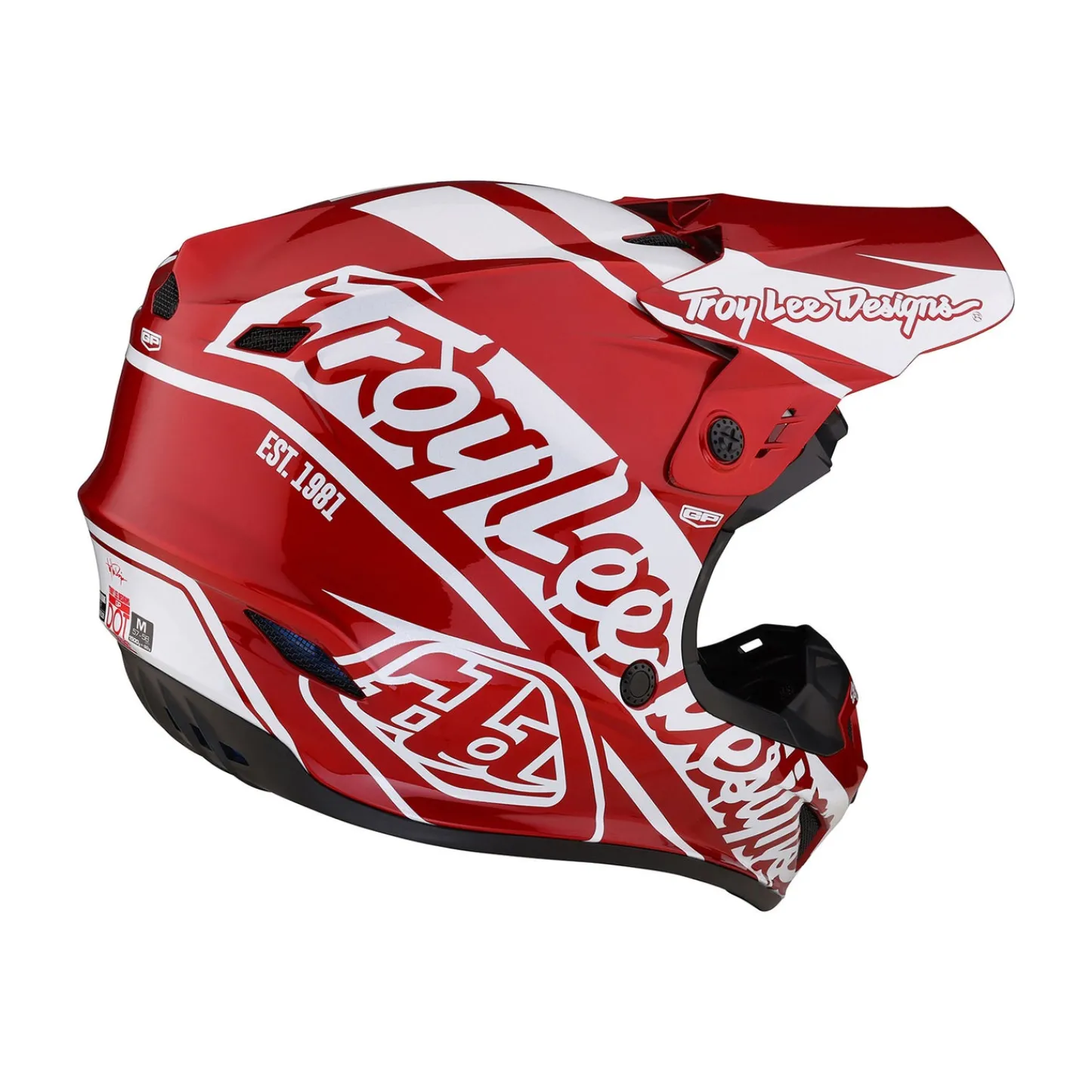Women Troy Lee Designs Gp|Helmets^GP Helmet Slice Red / White