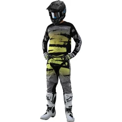 Troy Lee Designs Gp|Pants^GP Pant Brushed Black / Glo Green