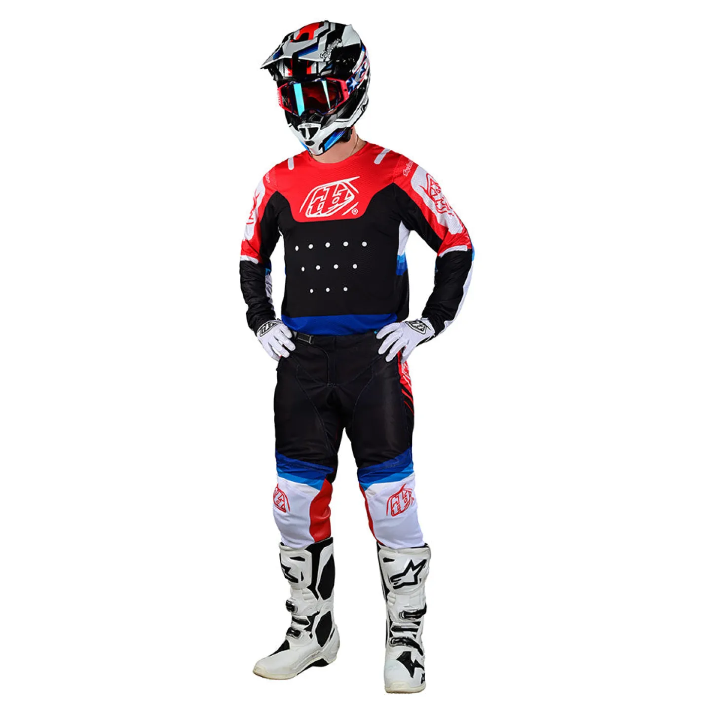 Troy Lee Designs Gp|Gp Pro Air^GP Pro Air Jersey Apex Red / Black