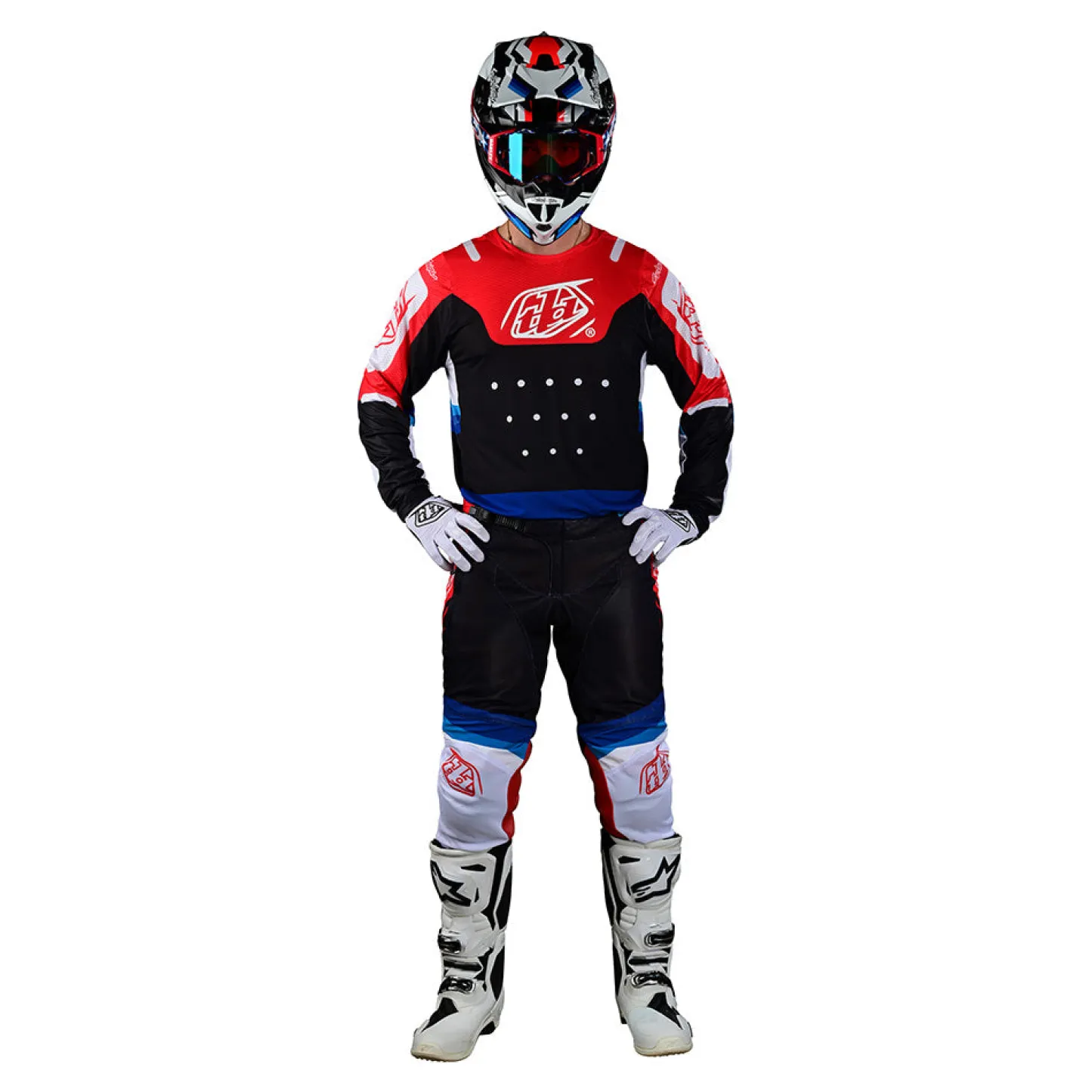 Troy Lee Designs Gp|Gp Pro Air^GP Pro Air Jersey Apex Red / Black