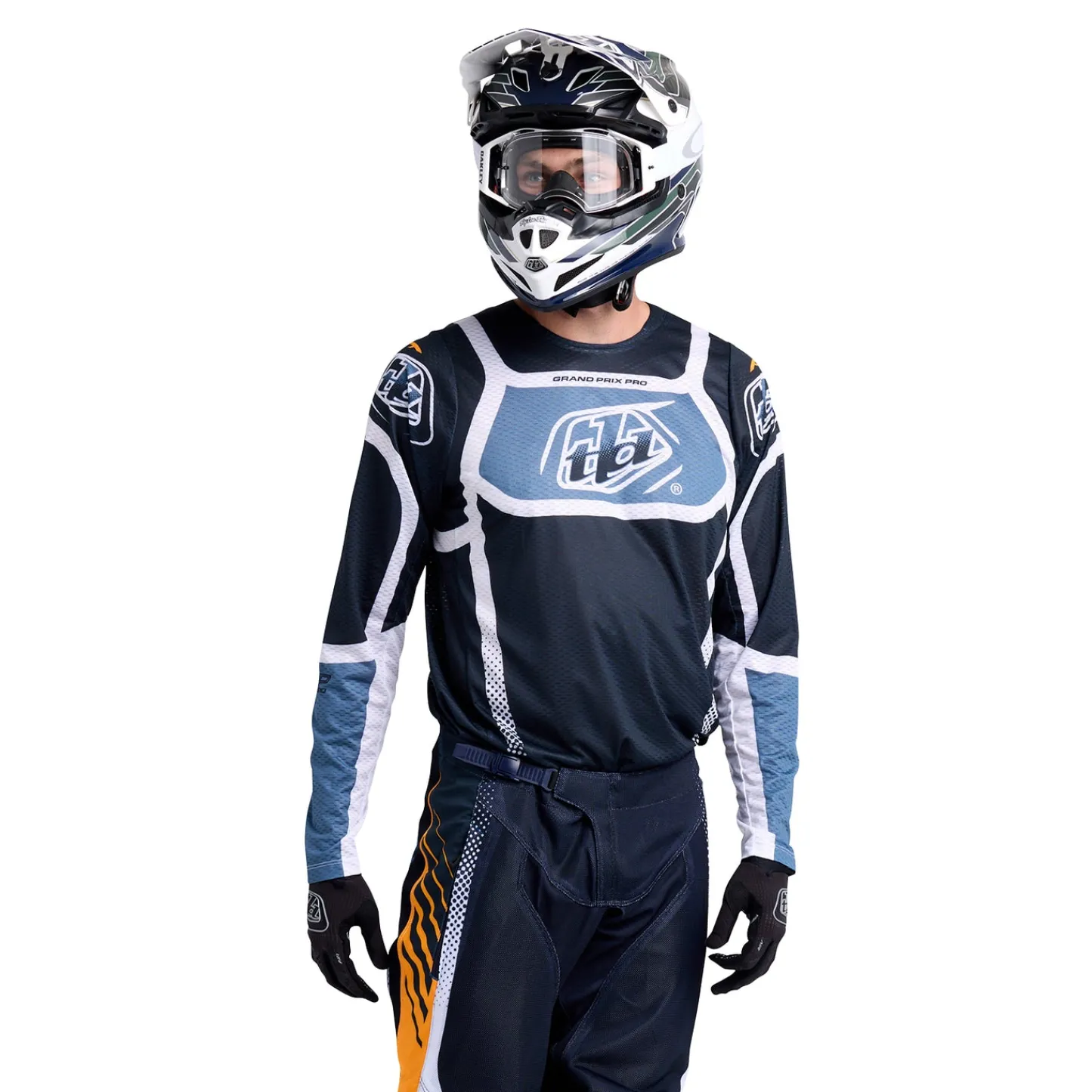 Troy Lee Designs Gp Pro Air|Gp Pro^GP Pro Air Jersey Bands Dark Navy