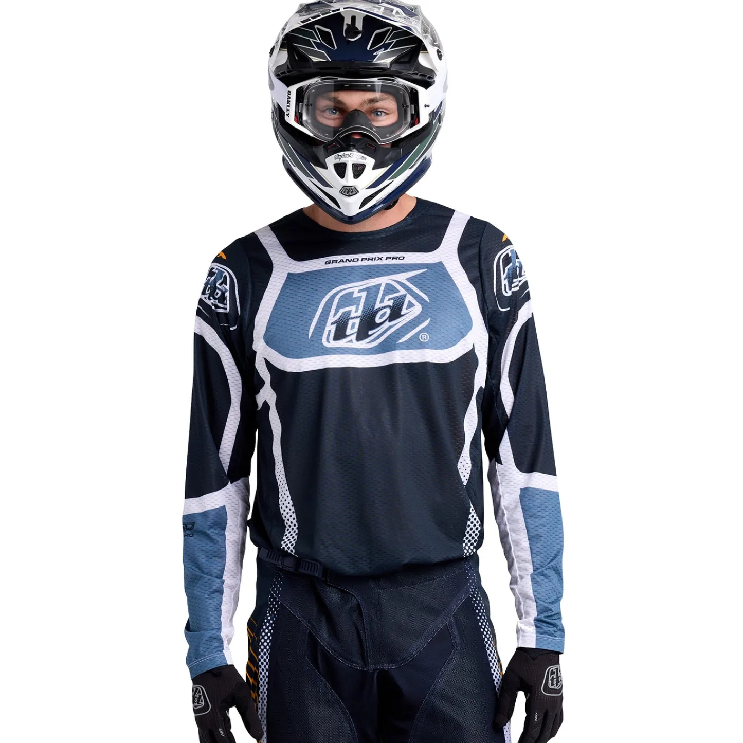 Troy Lee Designs Gp Pro Air|Gp Pro^GP Pro Air Jersey Bands Dark Navy