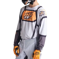 Troy Lee Designs Gp Pro|Gp Pro Air^GP Pro Air Jersey Bands Gray / Neo Orange