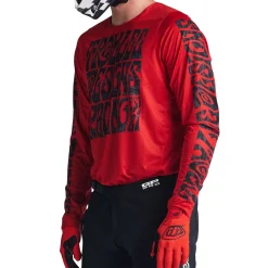 Troy Lee Designs Gp Pro Air|Gp Pro^GP Pro Air Jersey Manic Monday Deep Red
