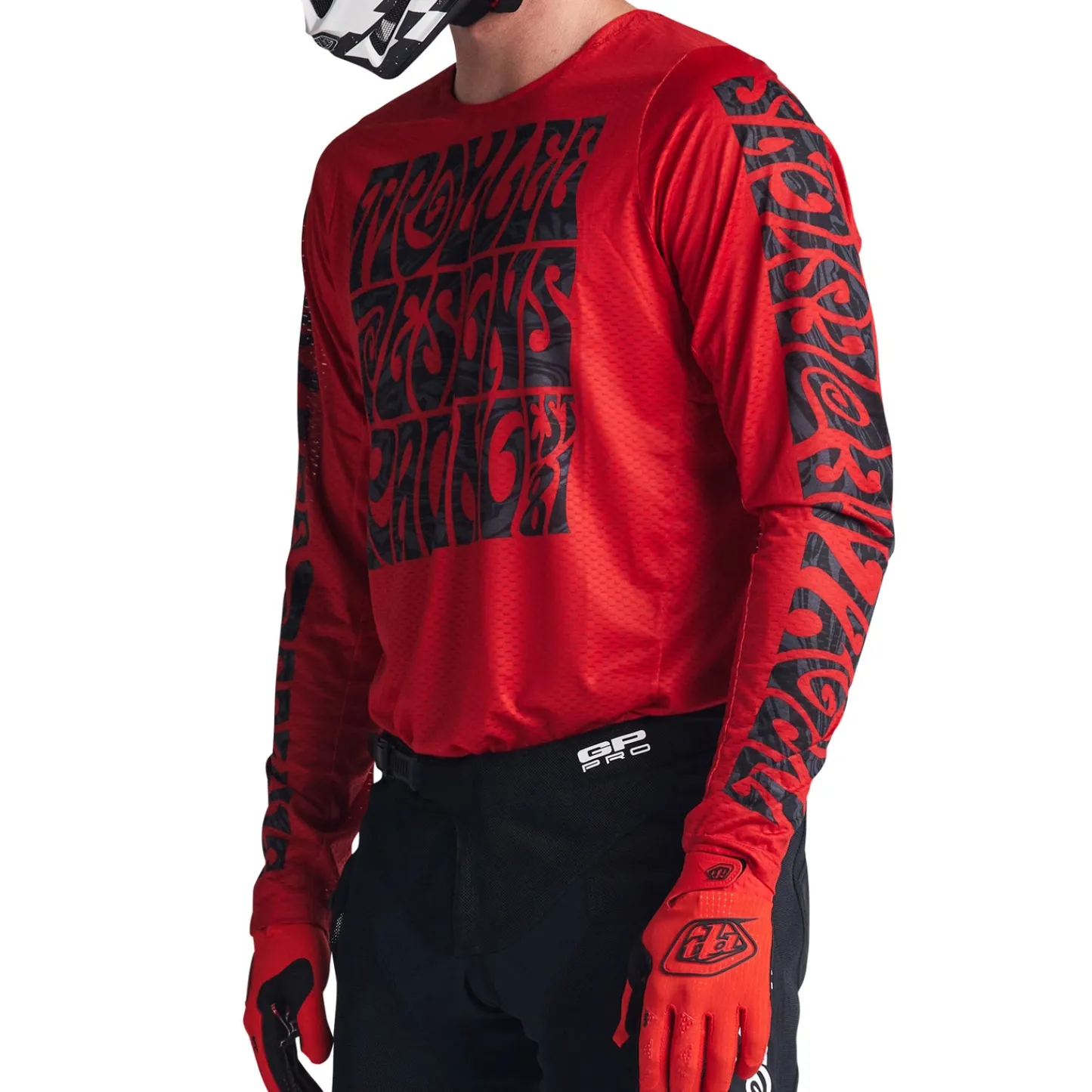 Troy Lee Designs Gp Pro Air|Gp Pro^GP Pro Air Jersey Manic Monday Deep Red