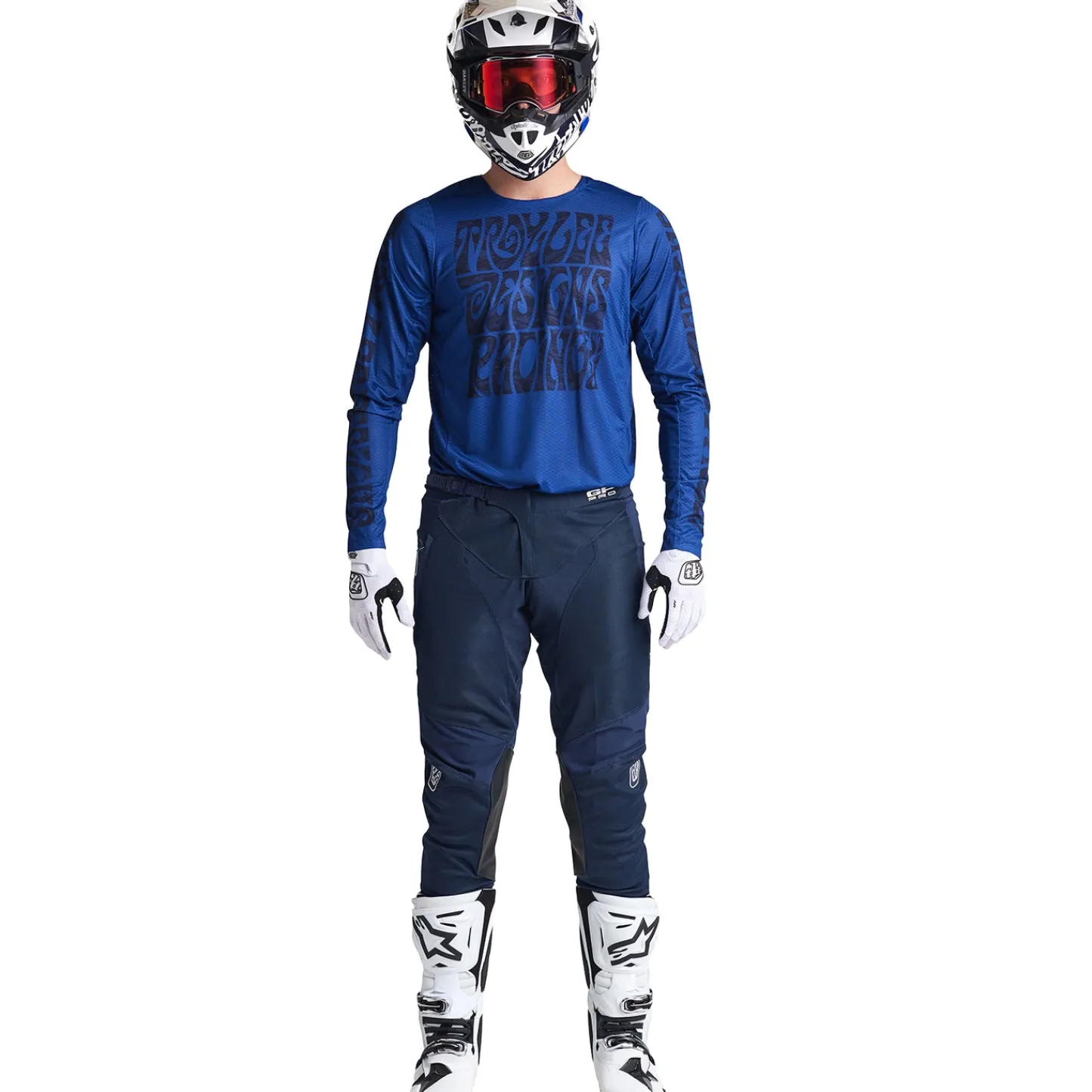Troy Lee Designs Gp Pro Air|Gp Pro^GP Pro Air Jersey Manic Monday Blue