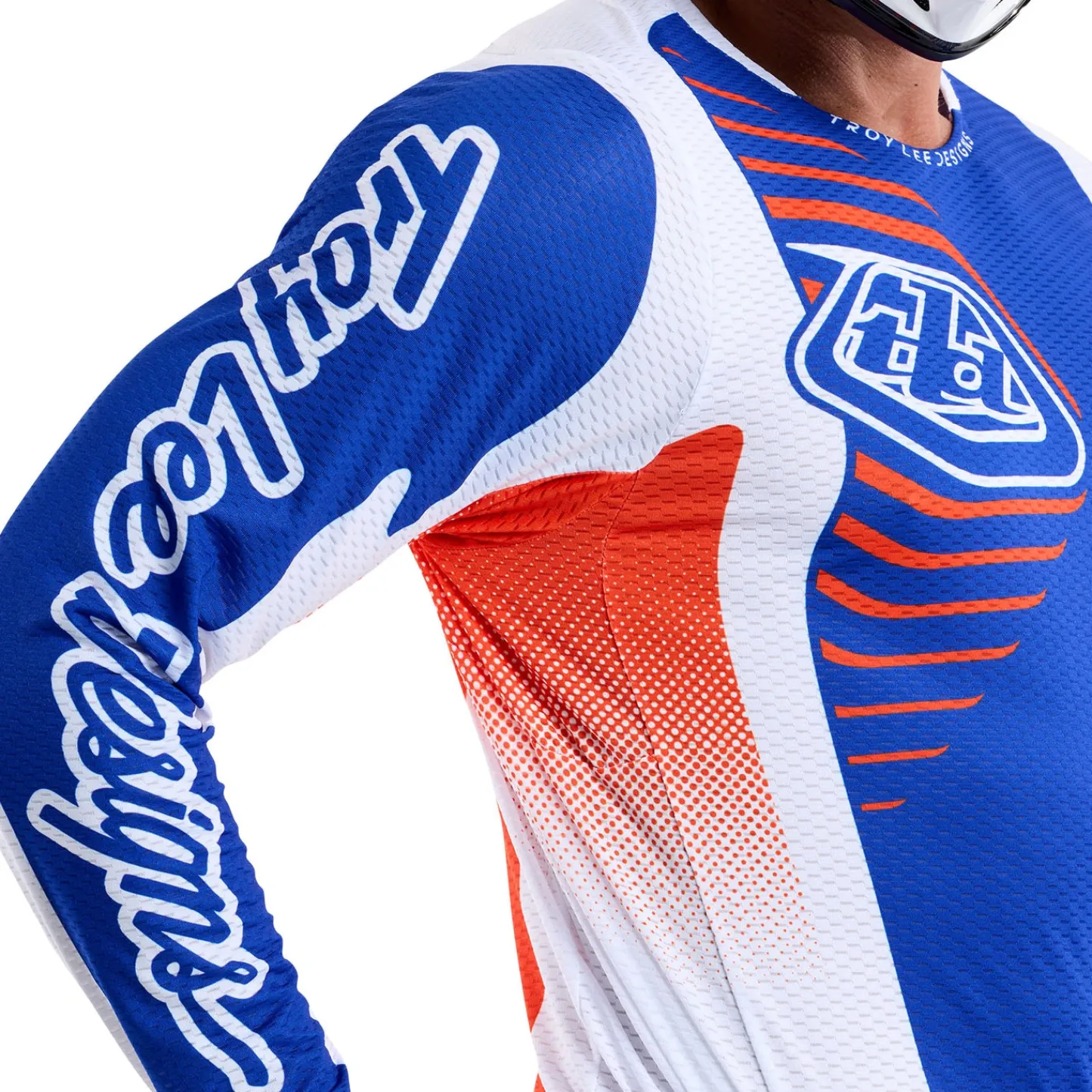 Troy Lee Designs Gp Pro Air|Jerseys^GP Pro Air Jersey Ripple Blue / Orange