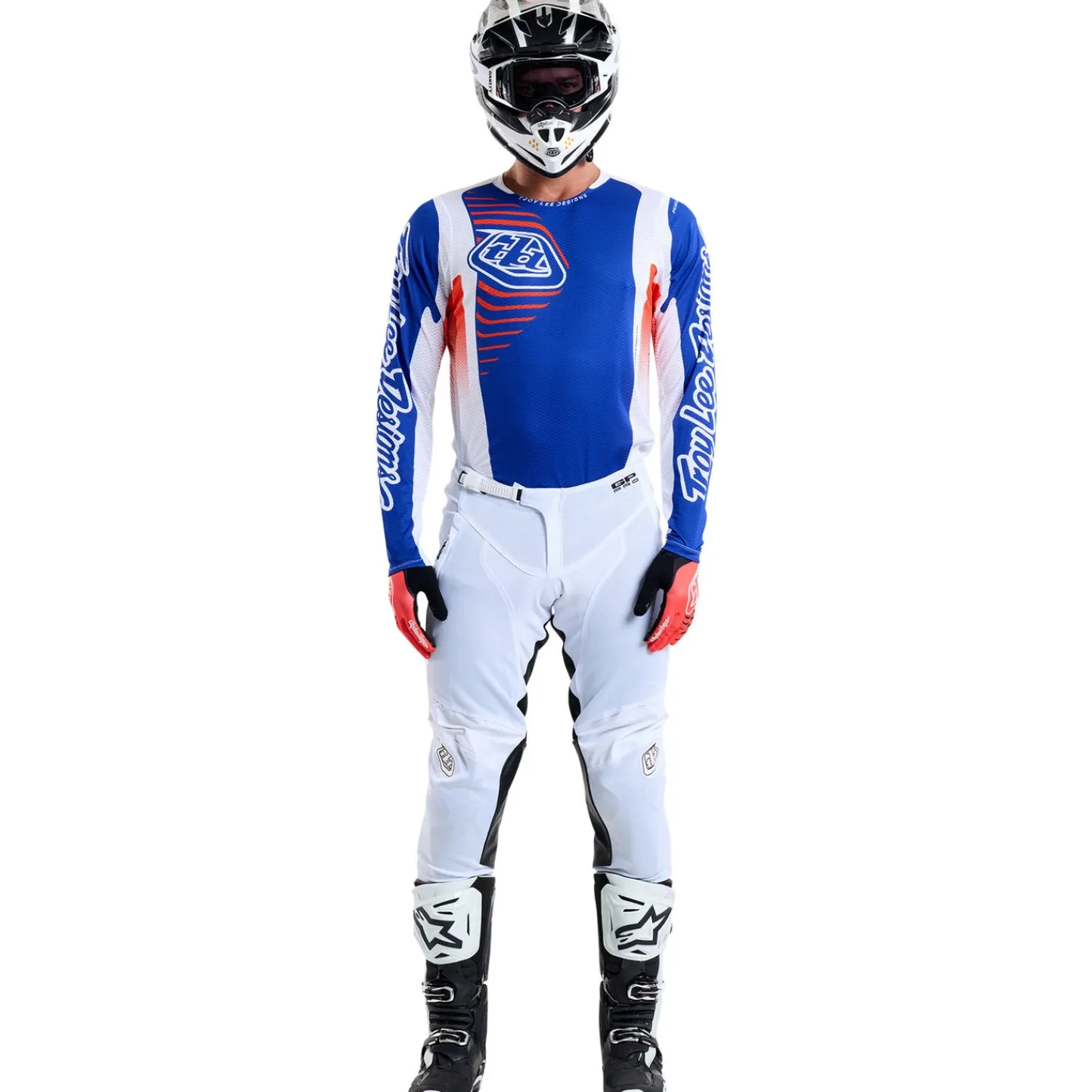 Troy Lee Designs Gp Pro Air|Jerseys^GP Pro Air Jersey Ripple Blue / Orange